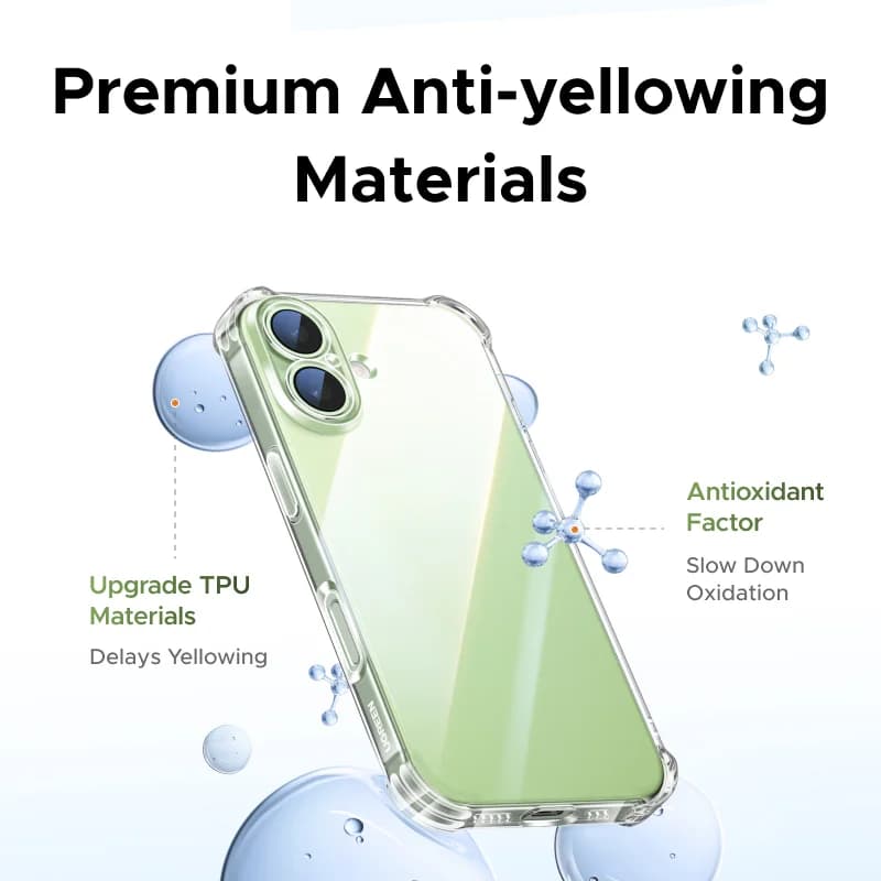 Sarung Airbag Jernih Anti-Racun untuk iPhone