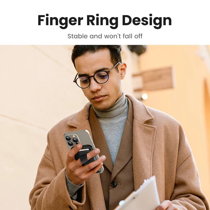 Dompet Pemegang Kad Magnetik untuk MagSafe iPhone