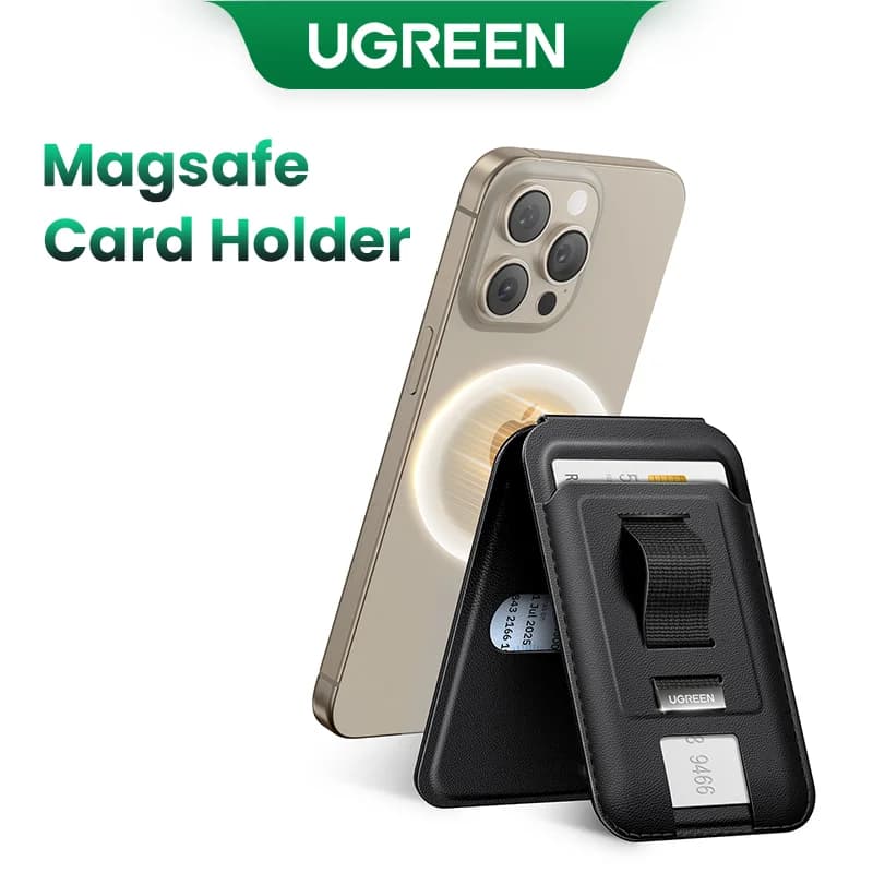 Dompet Pemegang Kad Magnetik untuk MagSafe iPhone