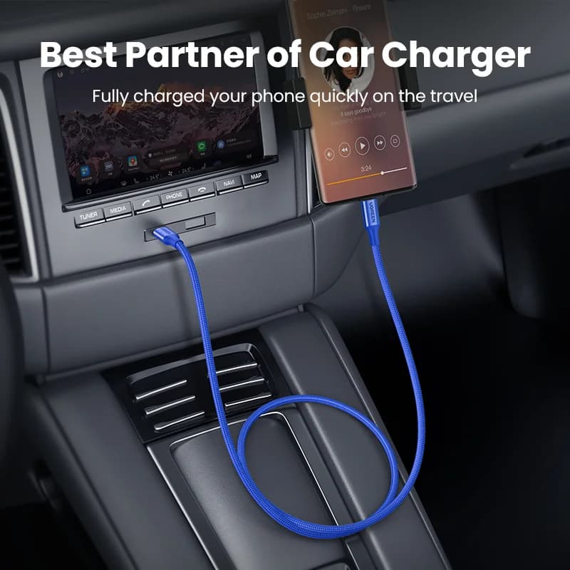 Kabel PD USB-C ke USB-C 100W