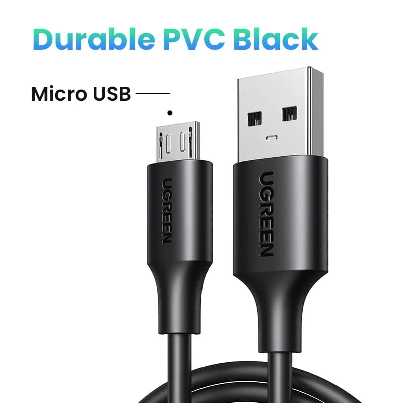 Kabel Pengecasan Pantas Micro USB