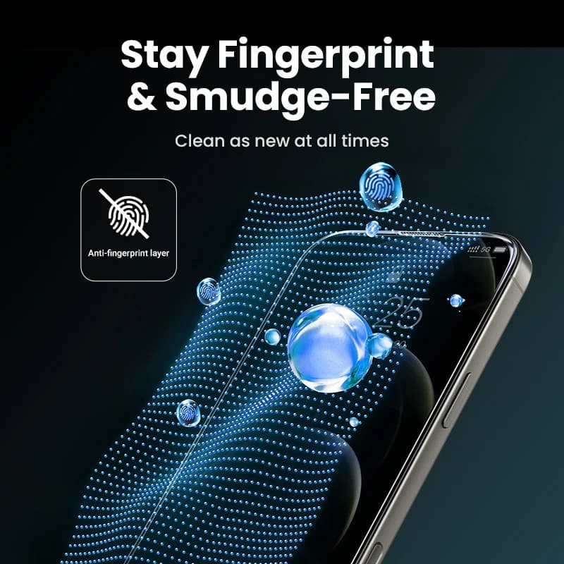 Pelindung Skrin Kaca Tempered untuk iPhone 16 Pro Max