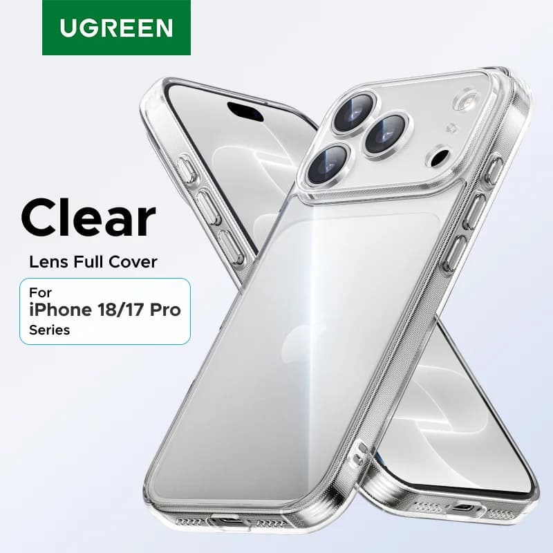 Sarung Jernih Telus Anti-Retak untuk iPhone