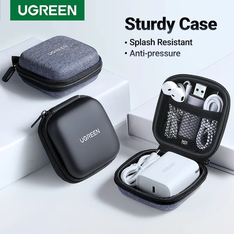 Sarung Simpanan Earphone Cangkerang Keras