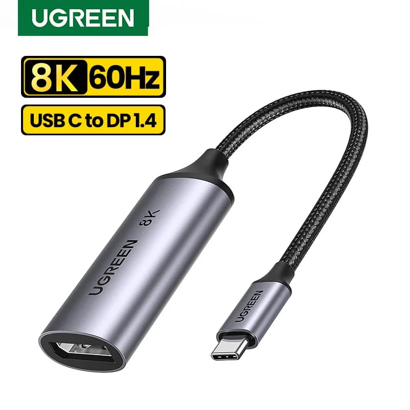 Kabel Penyesuai USB-C ke DisplayPort 1.4 8K