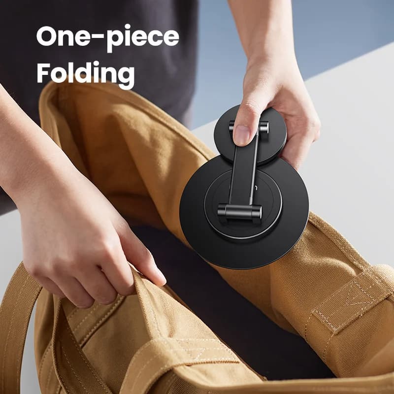Tapak Telefon Aluminium Magnetik, Putaran 360°