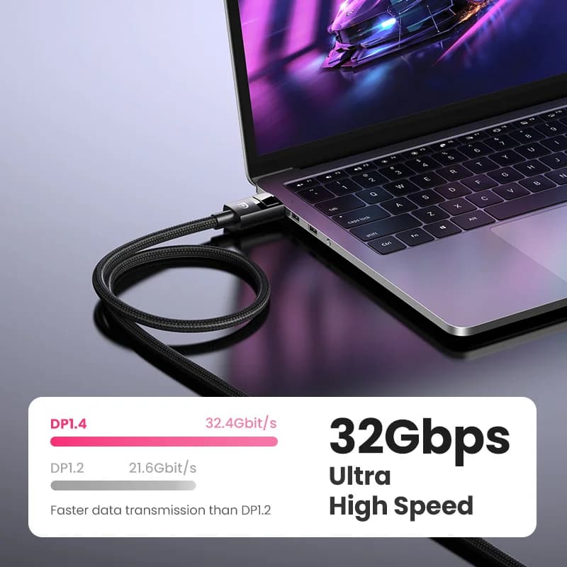 Kabel DisplayPort 1.4, 8K/60Hz, 32.4Gbps