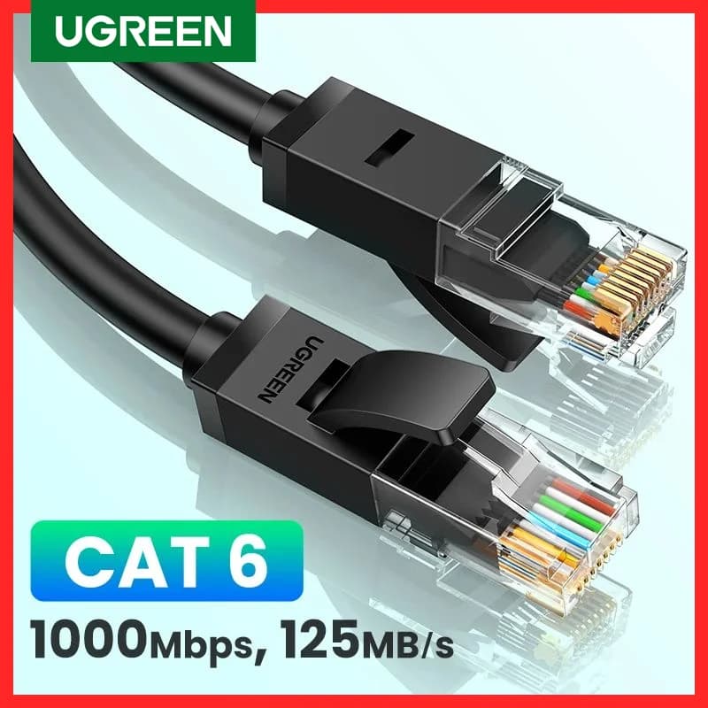 Kabel Ethernet Cat6, Gigabit, Berperisai