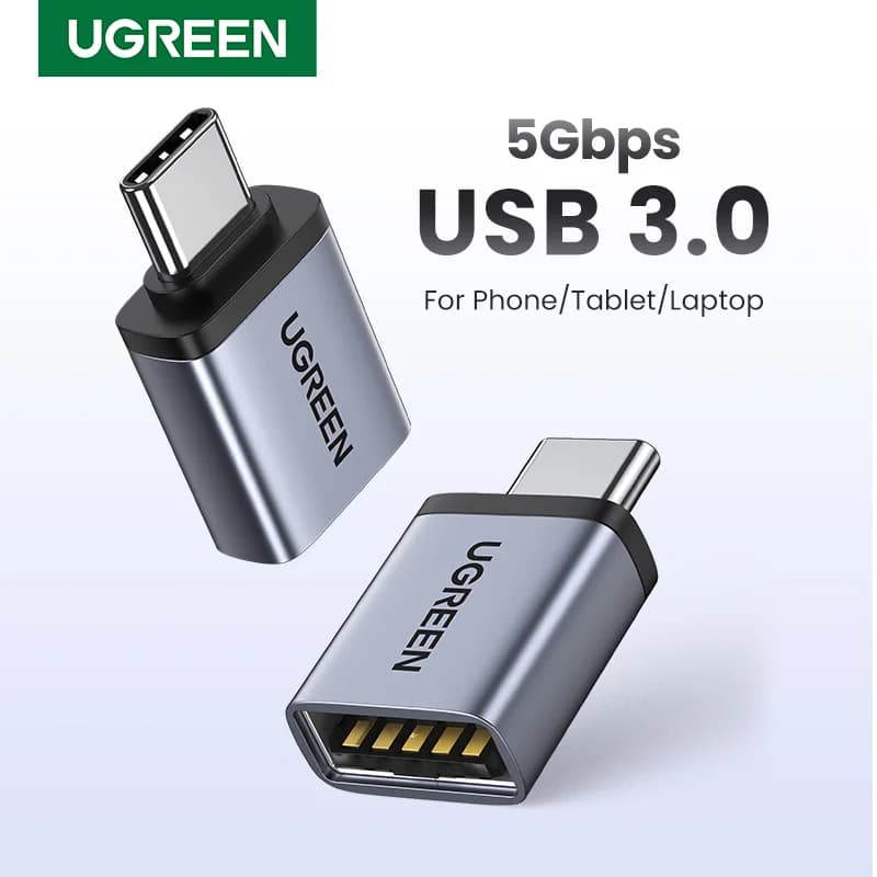 Penyesuai OTG USB-C ke USB-A Betina