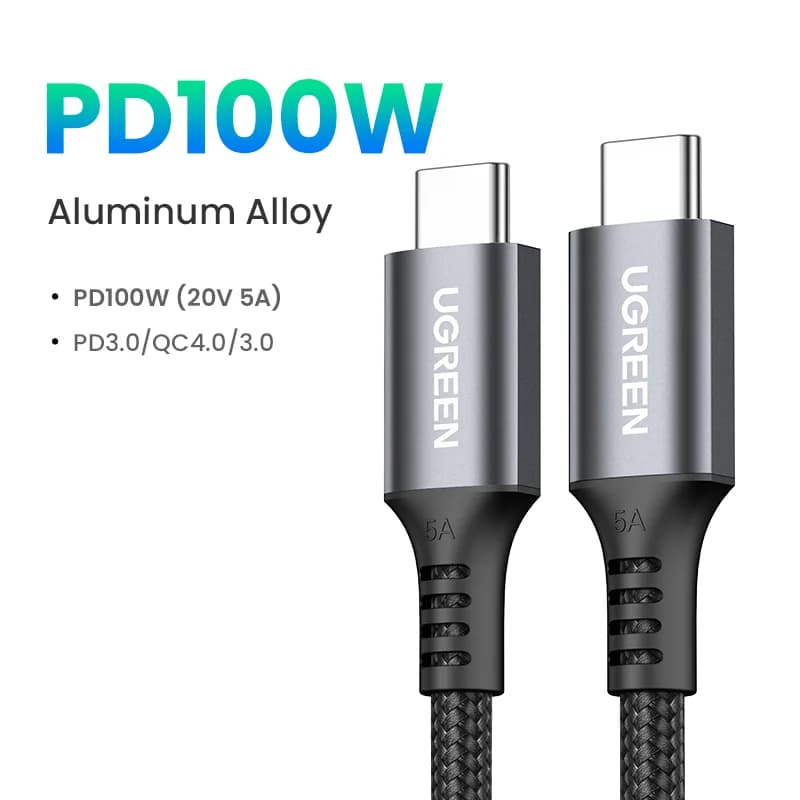 Kabel USB-C ke USB-C, PD 100W, 5A