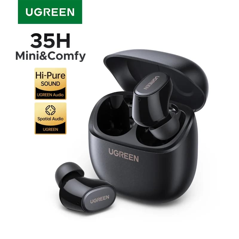 Earbud Wayarles dengan Bluetooth 6.0 dan Kawalan Aplikasi
