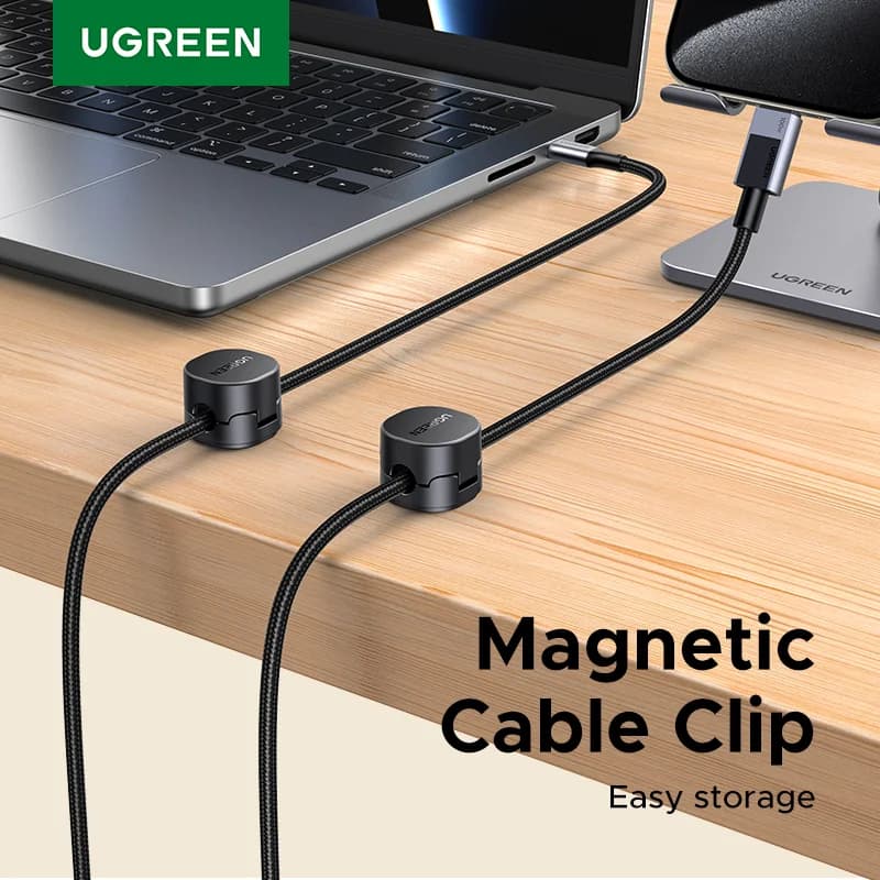 Klip Pengatur Kabel Magnetik untuk Meja