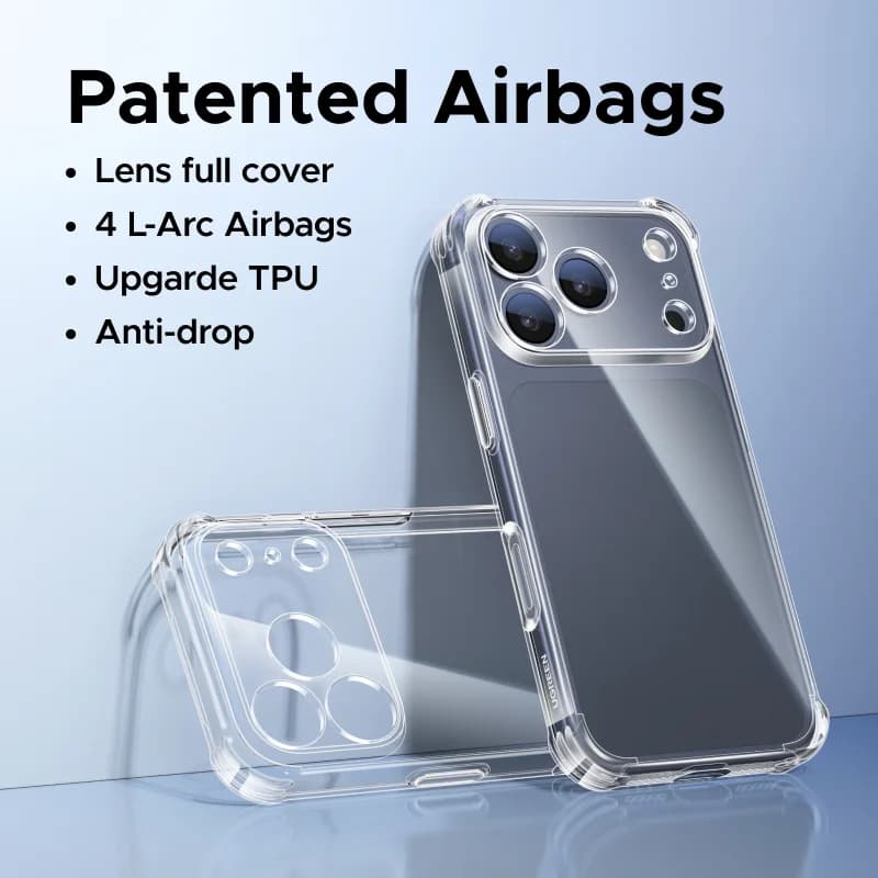 Sarung Airbag Jernih Anti-Racun untuk iPhone