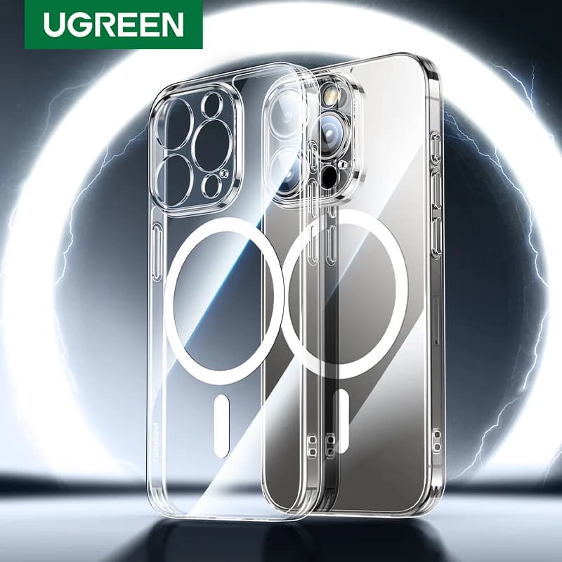 Sarung TPU Magnetik Kalis Runtuhan untuk iPhone
