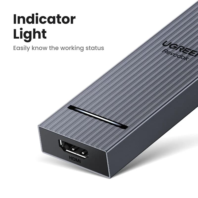 Hub USB-C dengan HDMI 4K & PD 100W