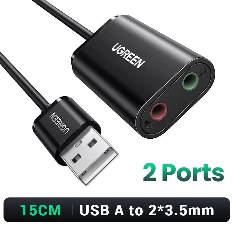 Kad Bunyi USB Audio Antarmuka Luaran
