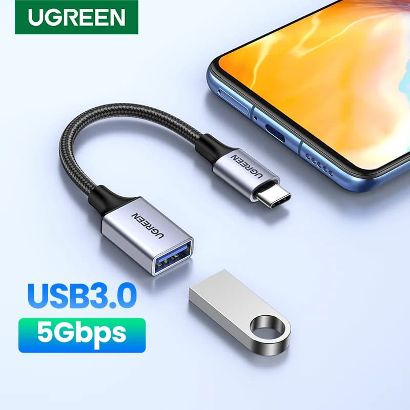 Penyesuai Data OTG USB-C ke USB 3.0