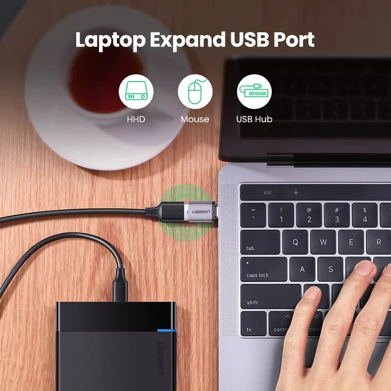 Penyesuai USB-C ke USB 3.0, Thunderbolt 3 OTG