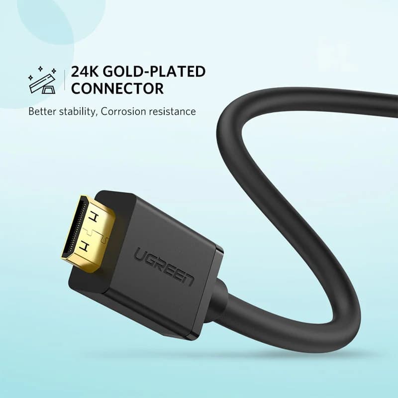 Kabel Penyesuai Mini HDMI ke HDMI Standard 4K