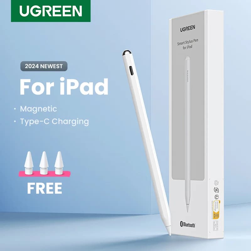 Pen Stylus Wayarles dengan Penolakan Tapak Tangan untuk iPad