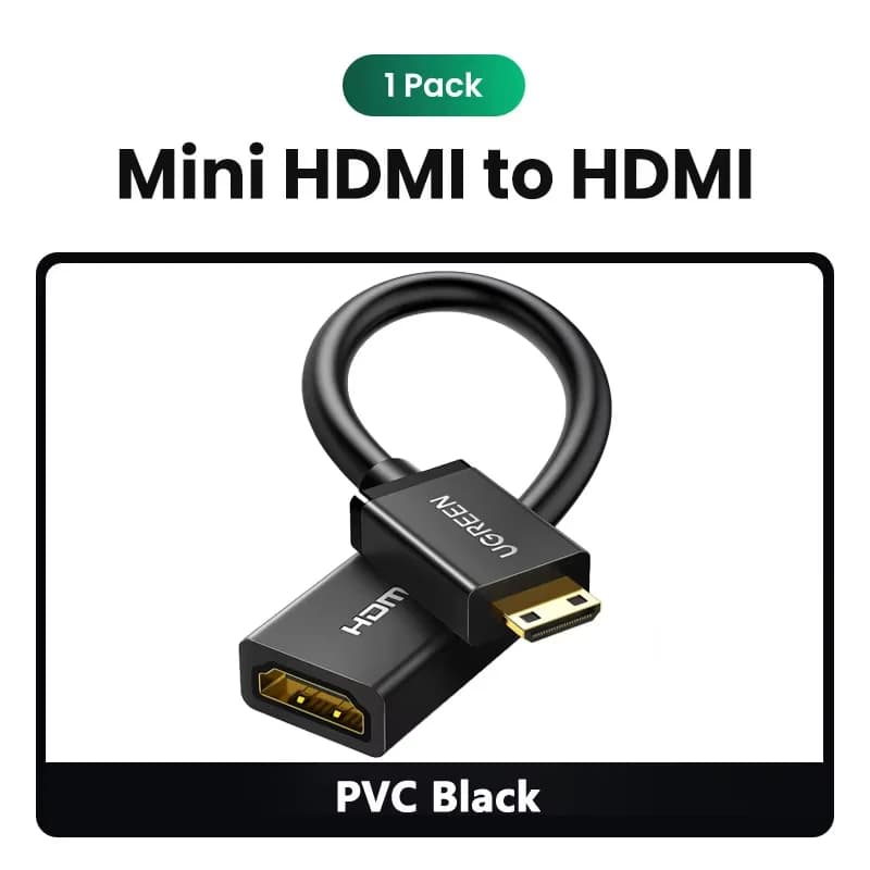 Kabel Penyesuai Mini HDMI ke HDMI Standard 4K